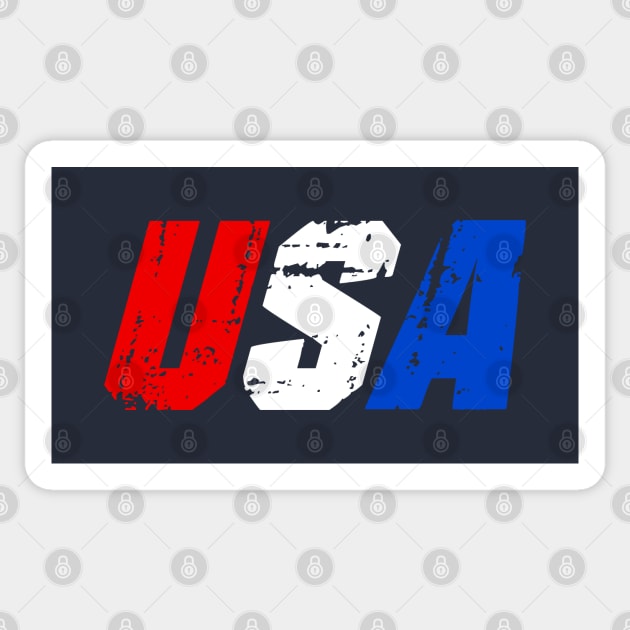 Red White And Blue Sticker by OrangeCup